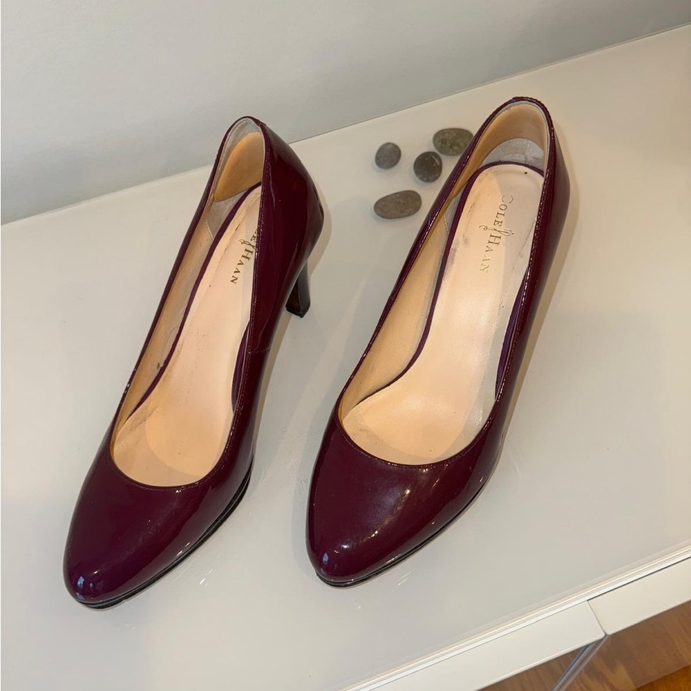 Cole Haan Red Heels Patent Leather Stiletto
